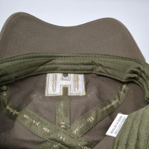 Hornady Strapback Baseball Cap Brown One Size Adjustable Embroidered 6 Panel - Picture 8 of 9